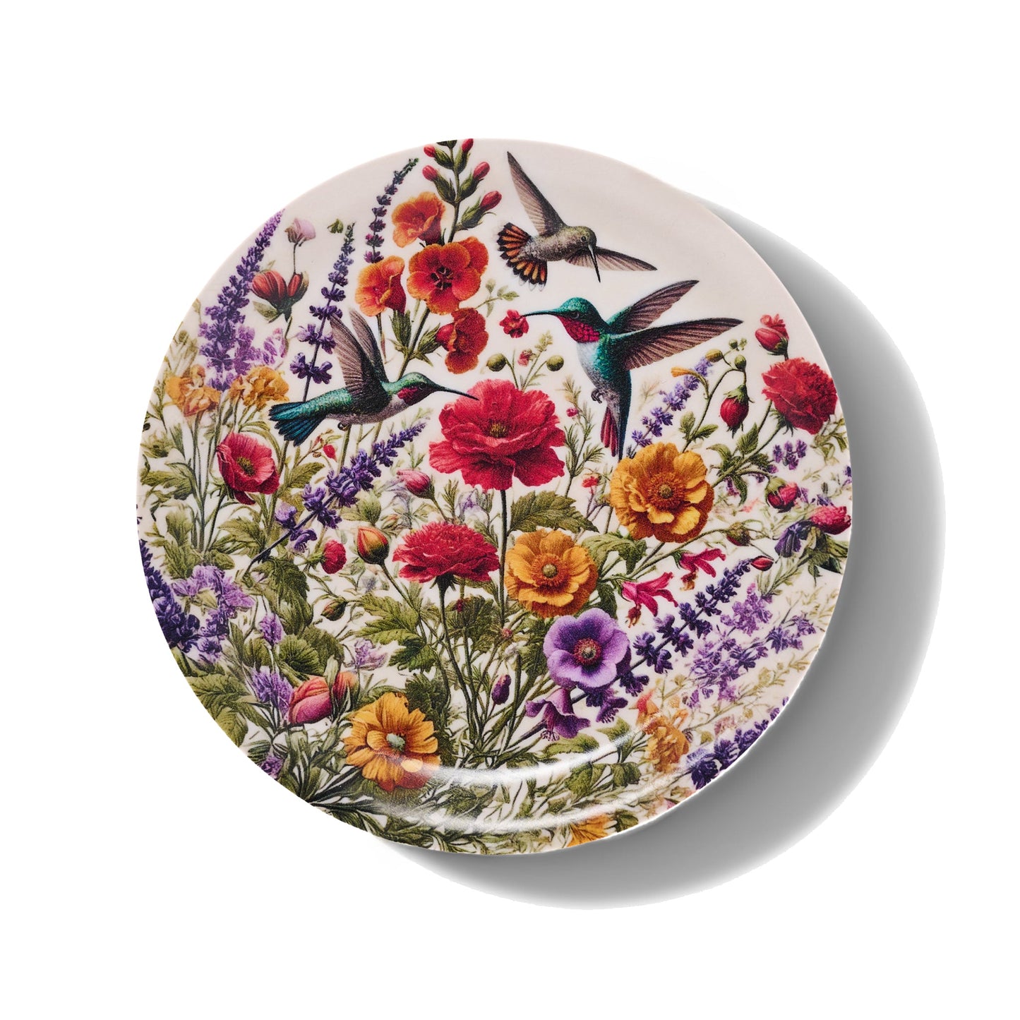 Hummingbirds Mini Birchwood Tray Set of 2 - Osadia Concept Store