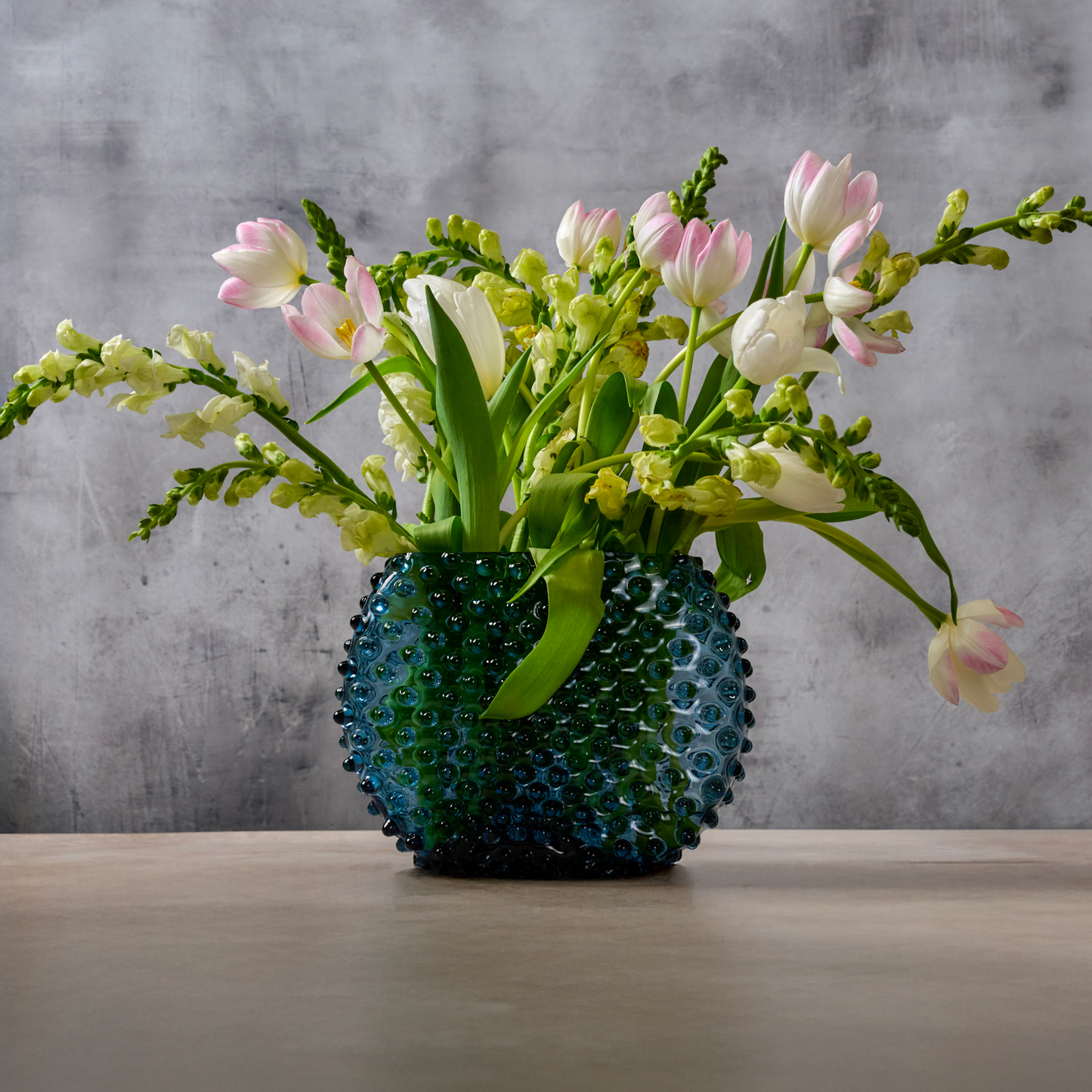 Hobnail Vase - Optic - Midnight Blue
