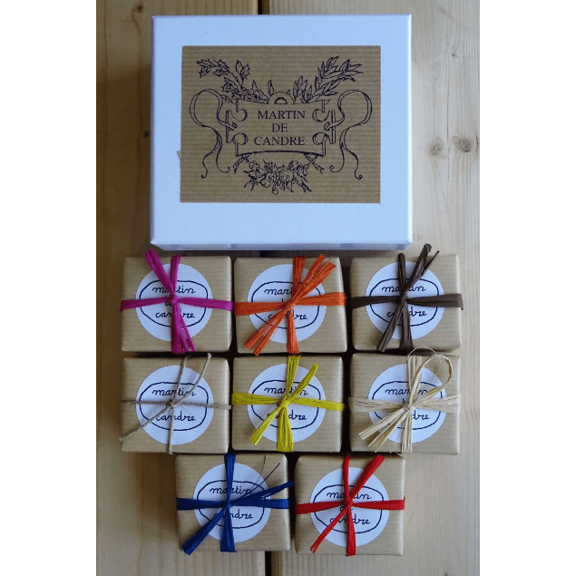 Martin De Candre Lot 8 Assorted "Kraft Blond" Mini-Cubes