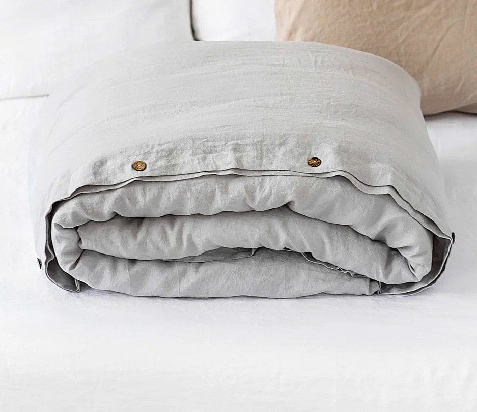 Pure European Linen Duvet Cover | Various Colors