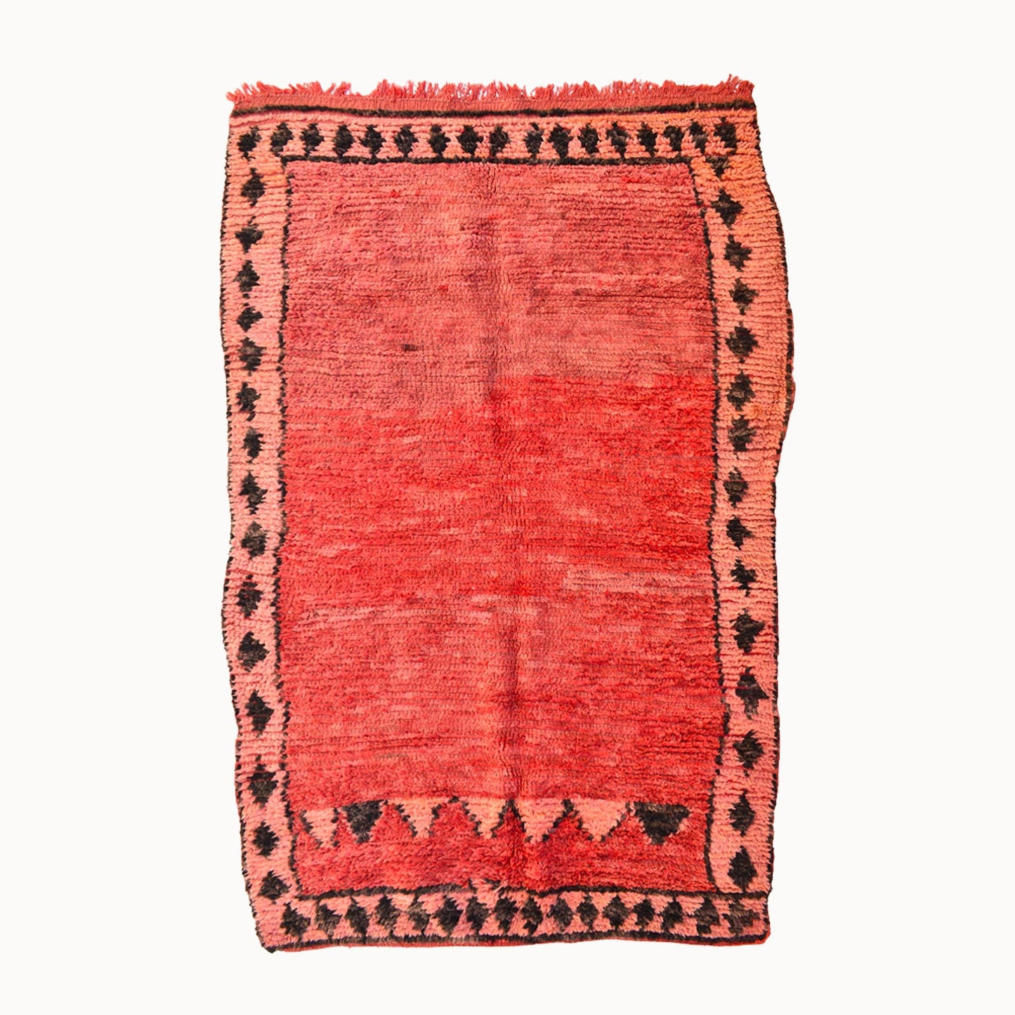 Fatima Vintage Hand-Knotted Moroccan Rug  | 4’1” x 6’