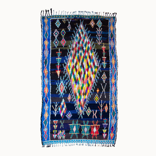 Vintage Moroccan Rug | 4’2” x 7’7”