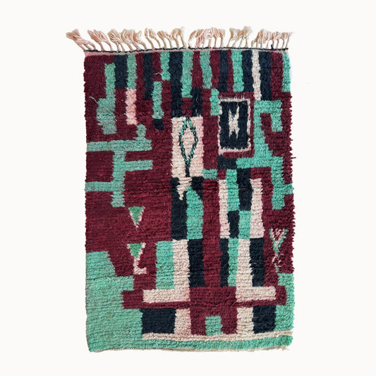 Naya Contemporary Moroccan Rug | 3’4” x 4’9”