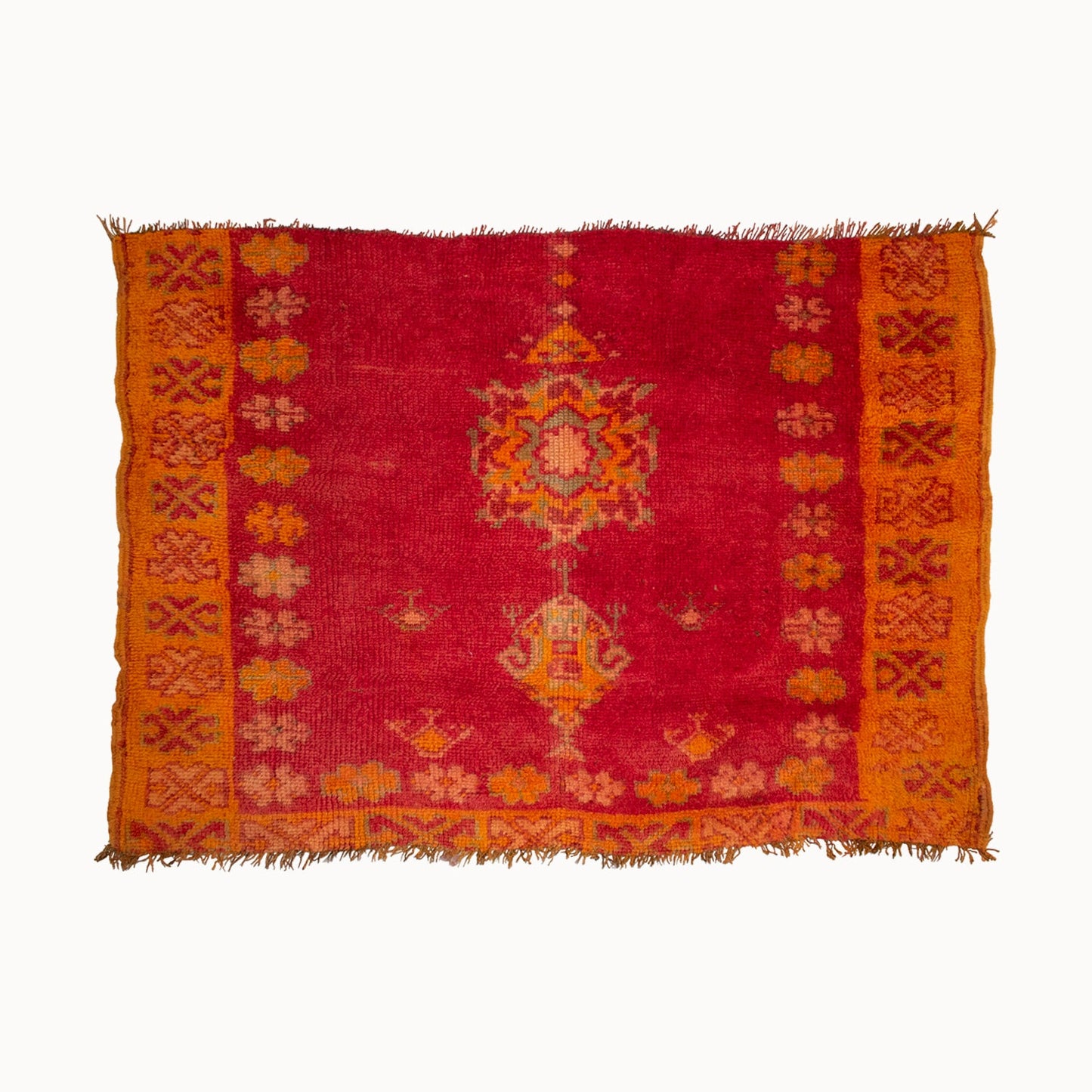 Vintage Moroccan Rug | 2’7” x 3’10”