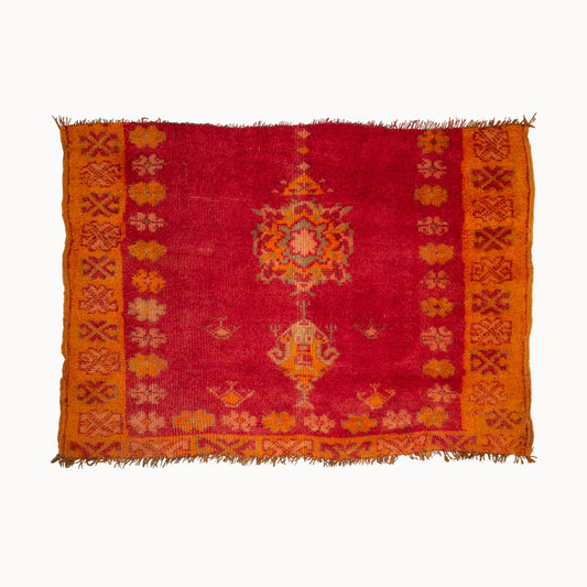 Vintage Moroccan Rug | 2’7” x 3’10”