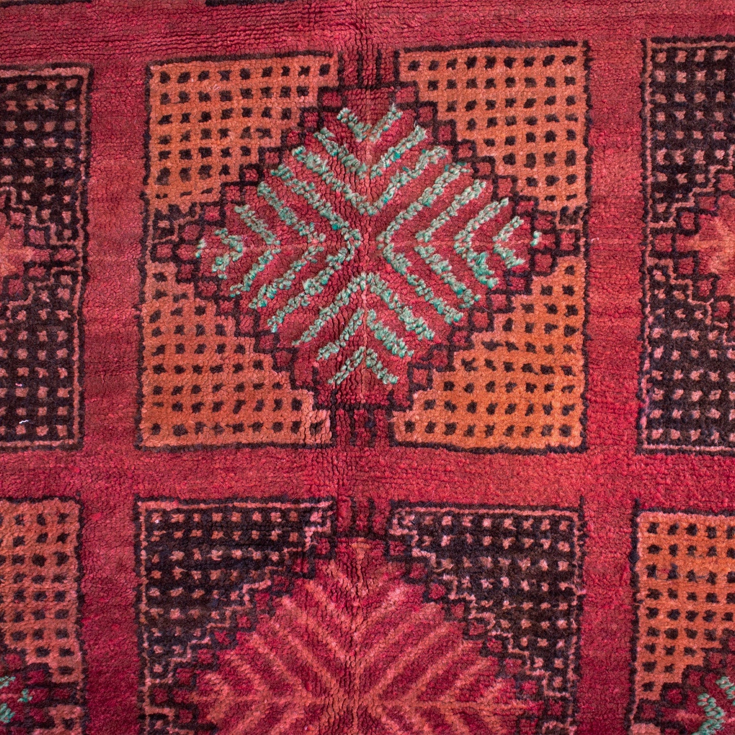 Vintage Moroccan Rug | 4' x 6'1"