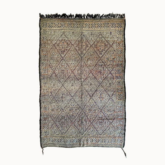 Laz Vintage Moroccan Area Rug | 6'8" x 11'1"