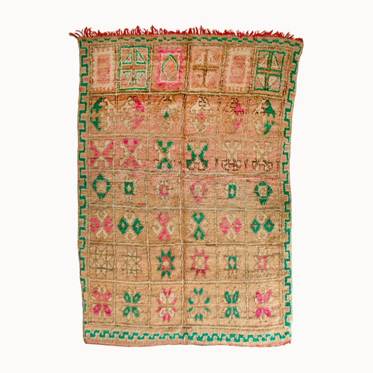 Layla Vintage Moroccan Rug | 5'10" x 9’