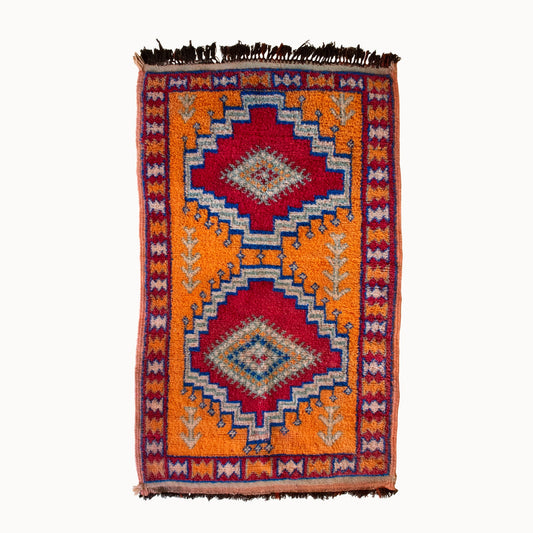 Vintage Moroccan Rug | 2'8" x 4'5"