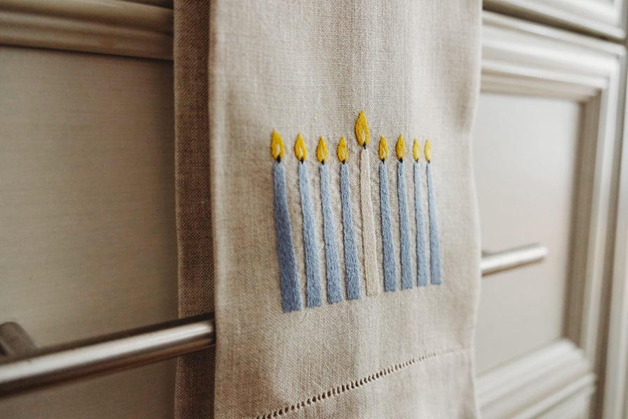 Hanukkah Tea Towels