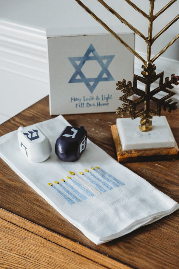 Hanukkah Tea Towels