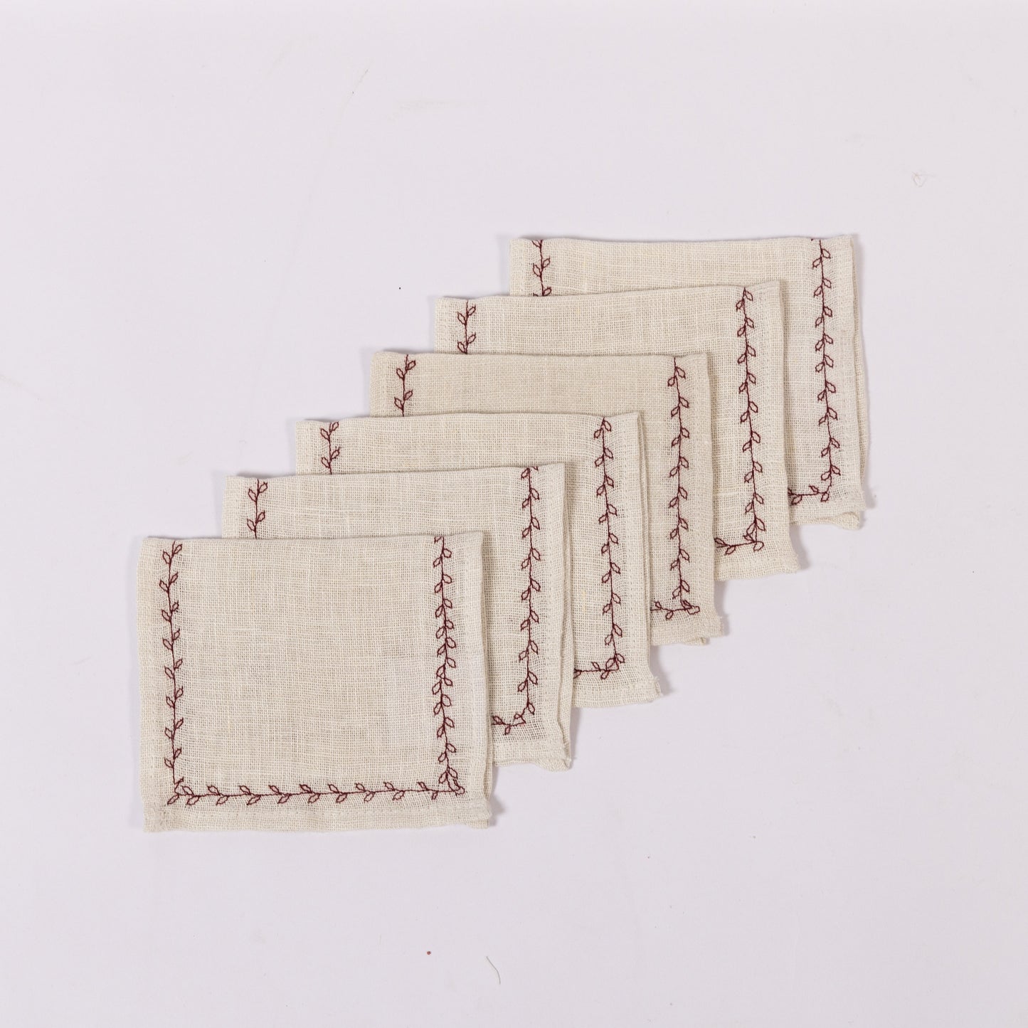 Holiday Vine Cocktail Napkins (set of 6)