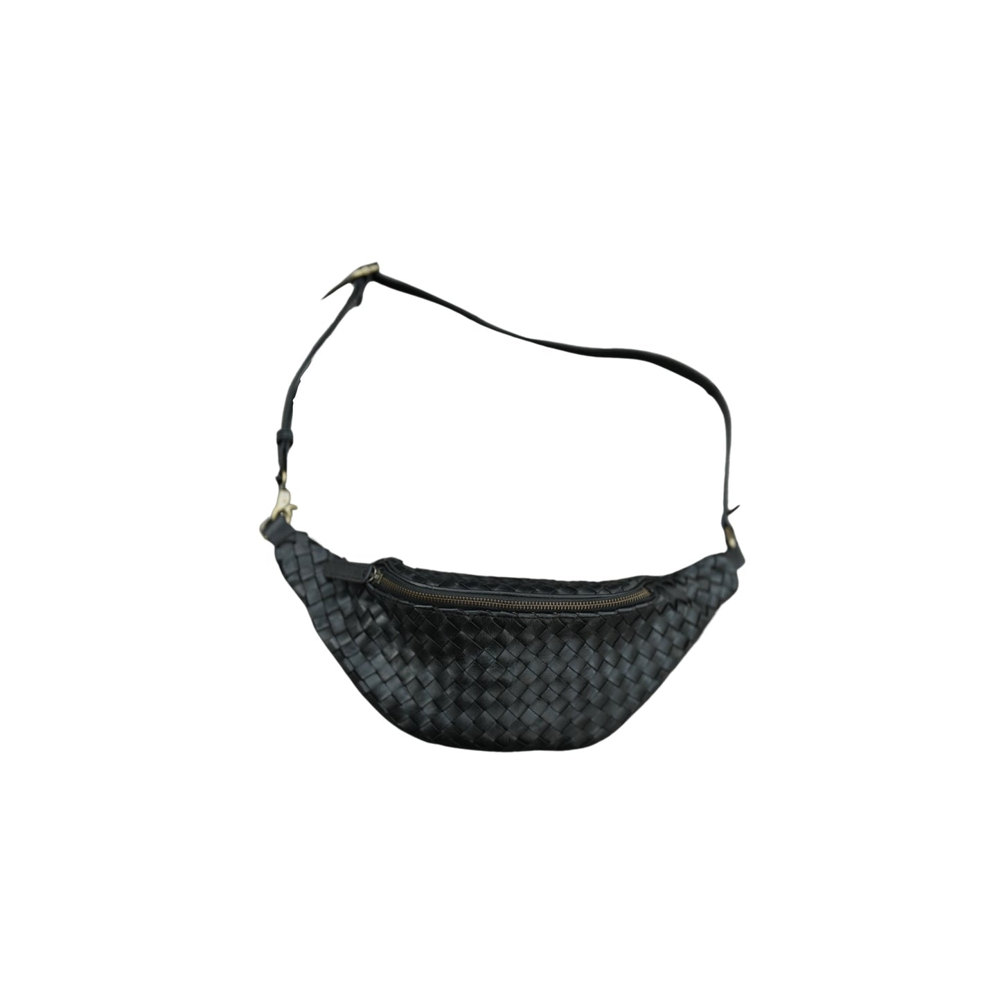 Makayla Handwoven Leather Fanny Pack