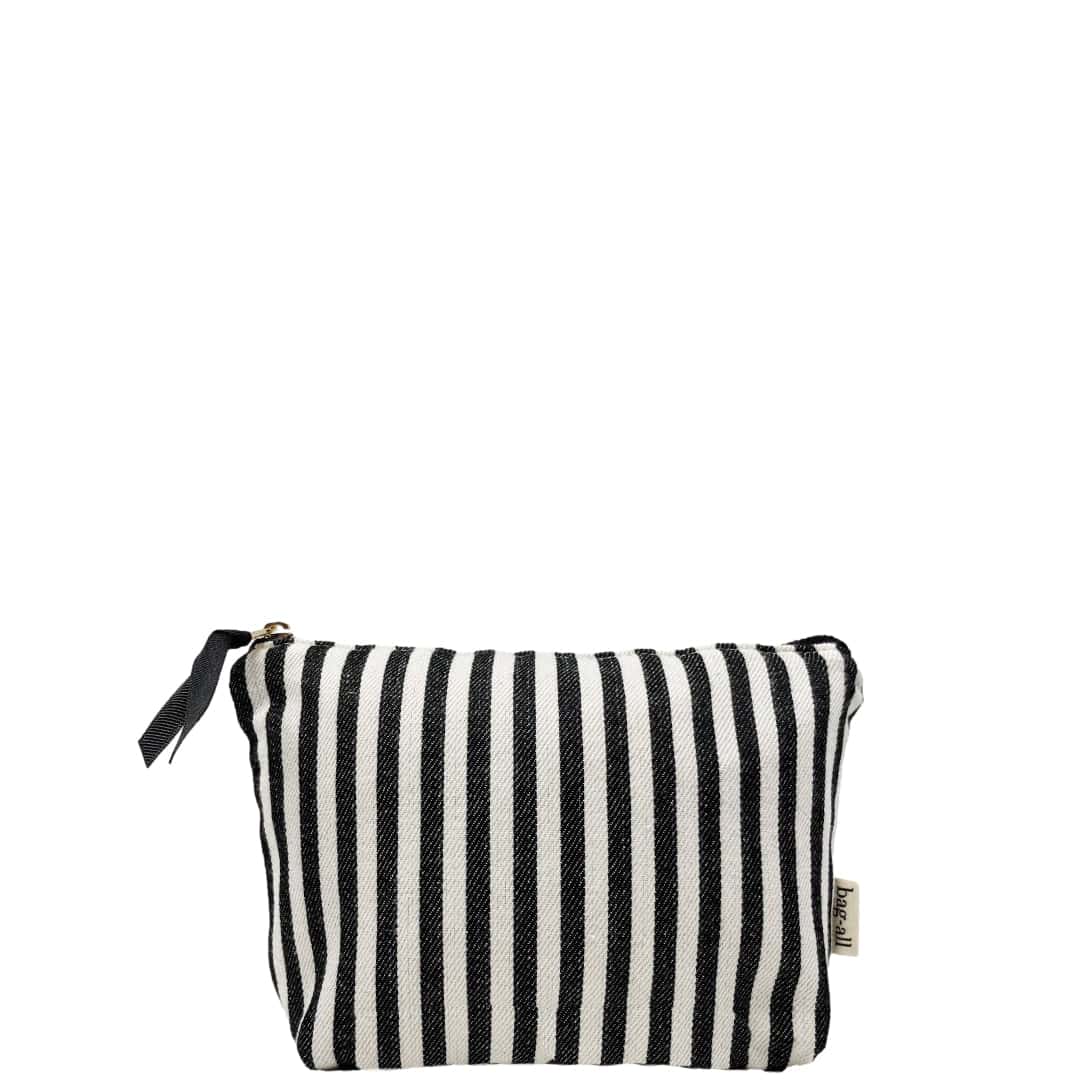My Makeup Pouch, Coated Lining – Striped