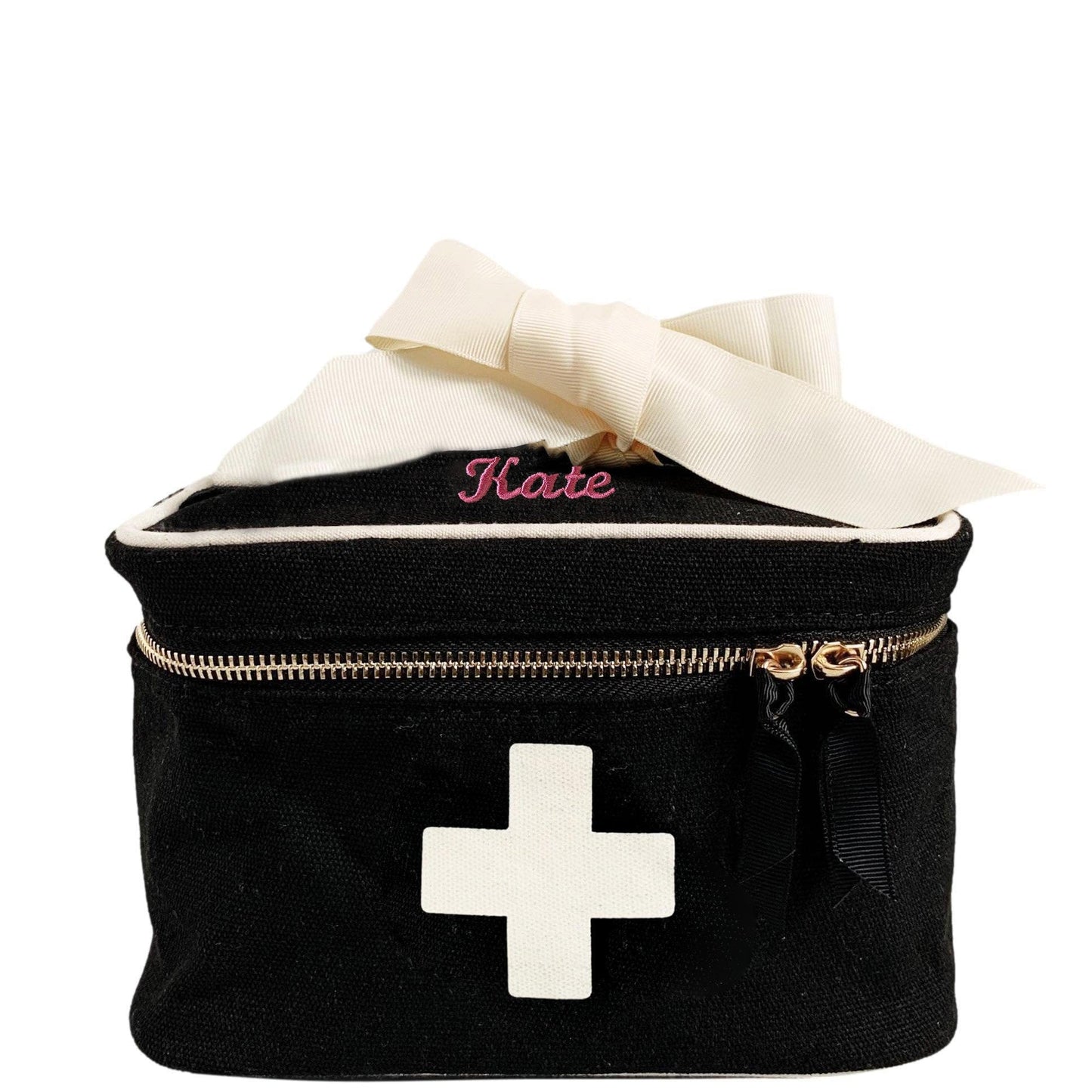 Meds and First Aid Storage Box, Black - Osadia Concept Store
