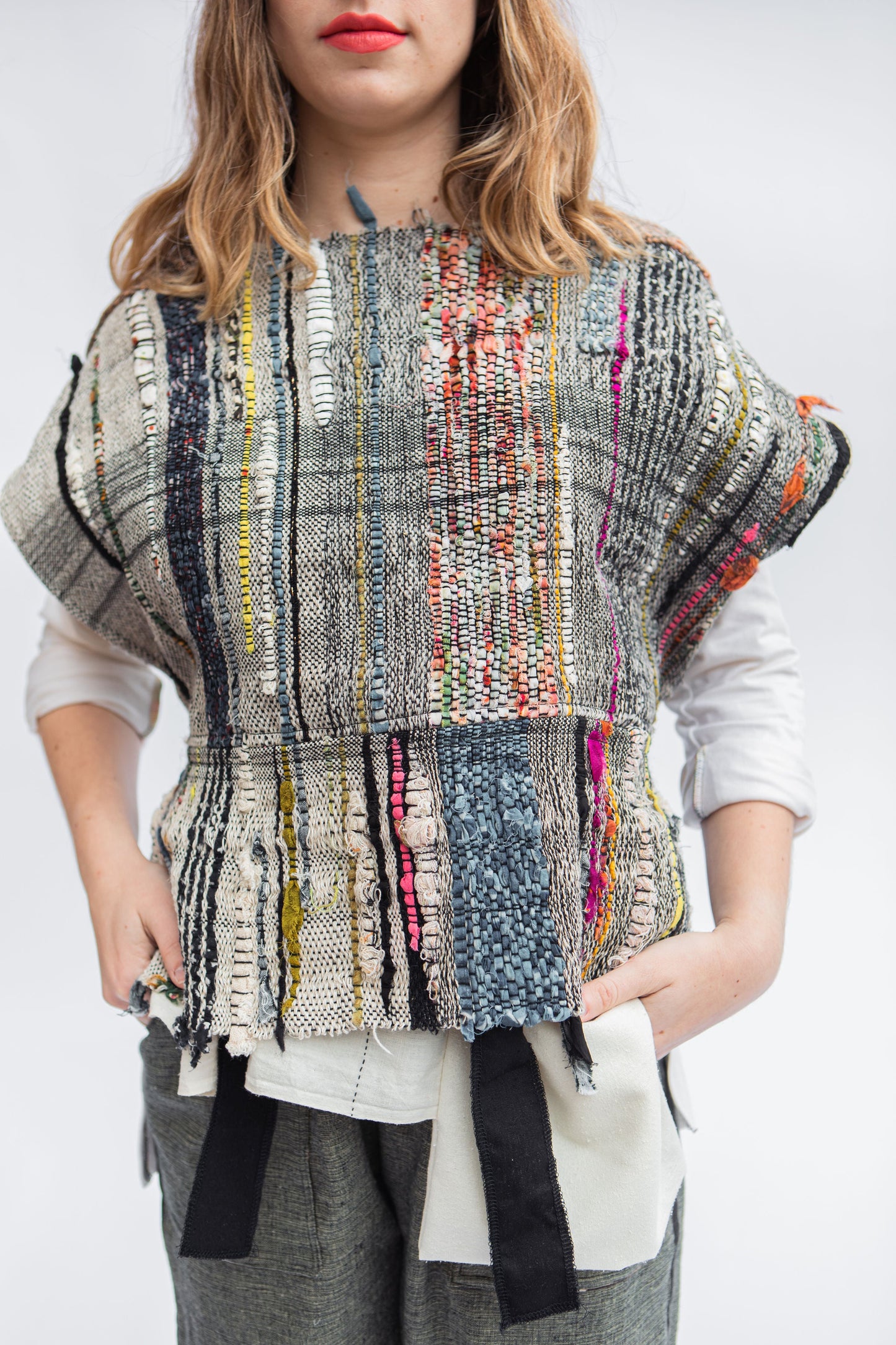 Studio-Handwoven Zero Waste Tabard