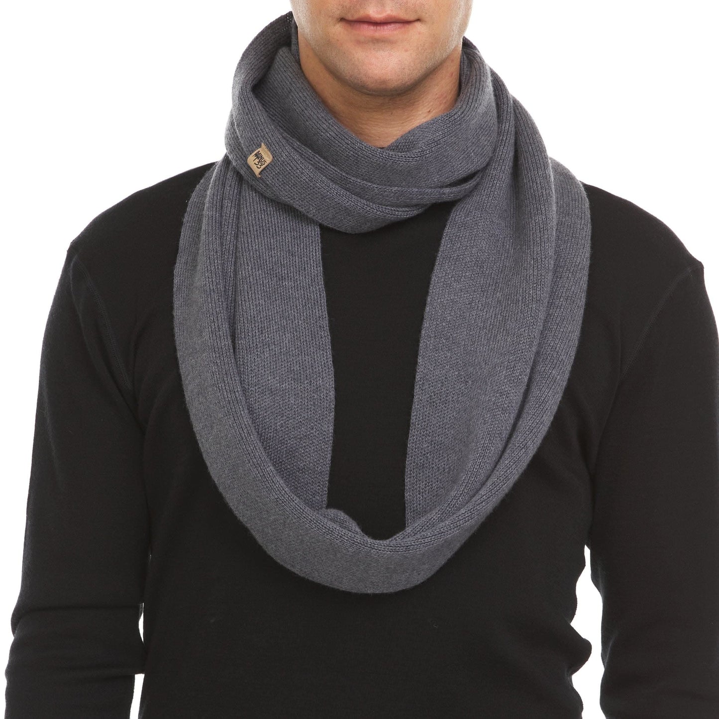 Merino Wool Infinity Loop Scarf | 100% Merino Wool