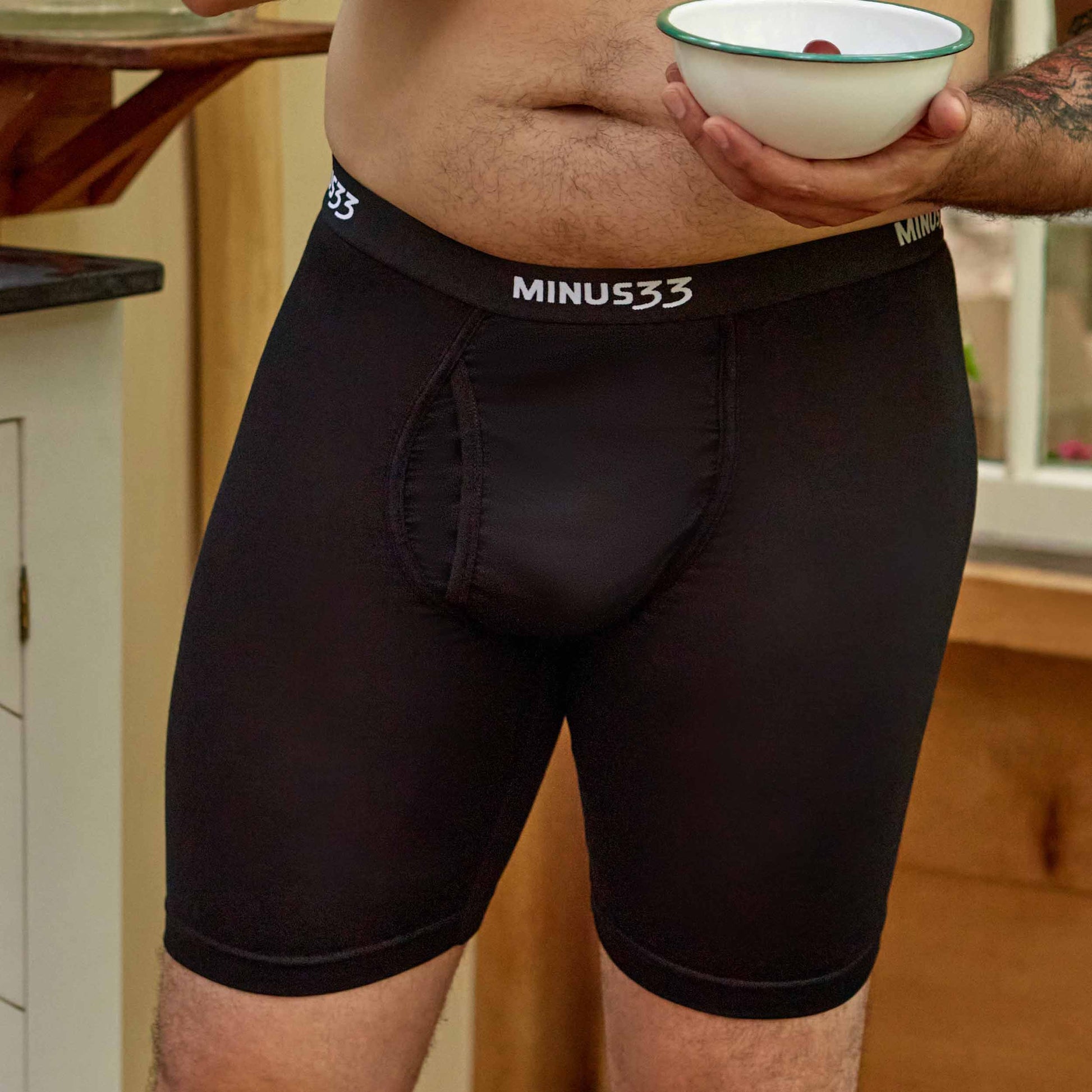 Men's Merino Wool Pouch Boxer Briefs - Microweight - Osadia Concept Store