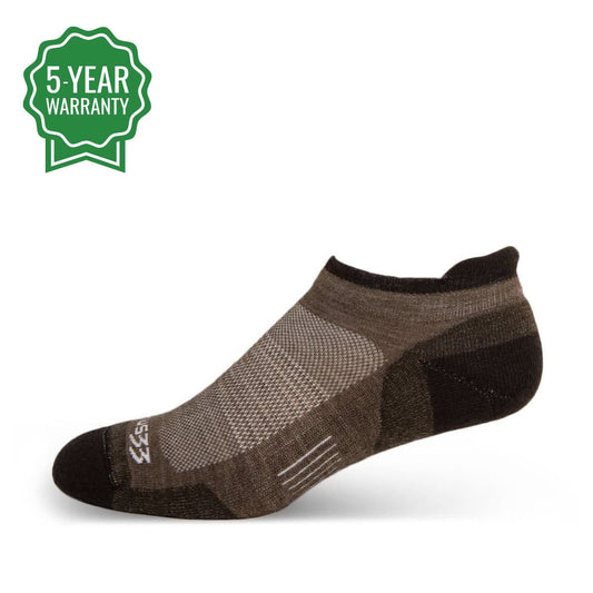 Microweight Cushion - No Show Tab Wool Socks Mountain Heritage - Osadia Concept Store