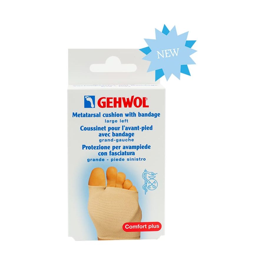 Gehwol Metatarsal Cushion With Bandage Left Medium