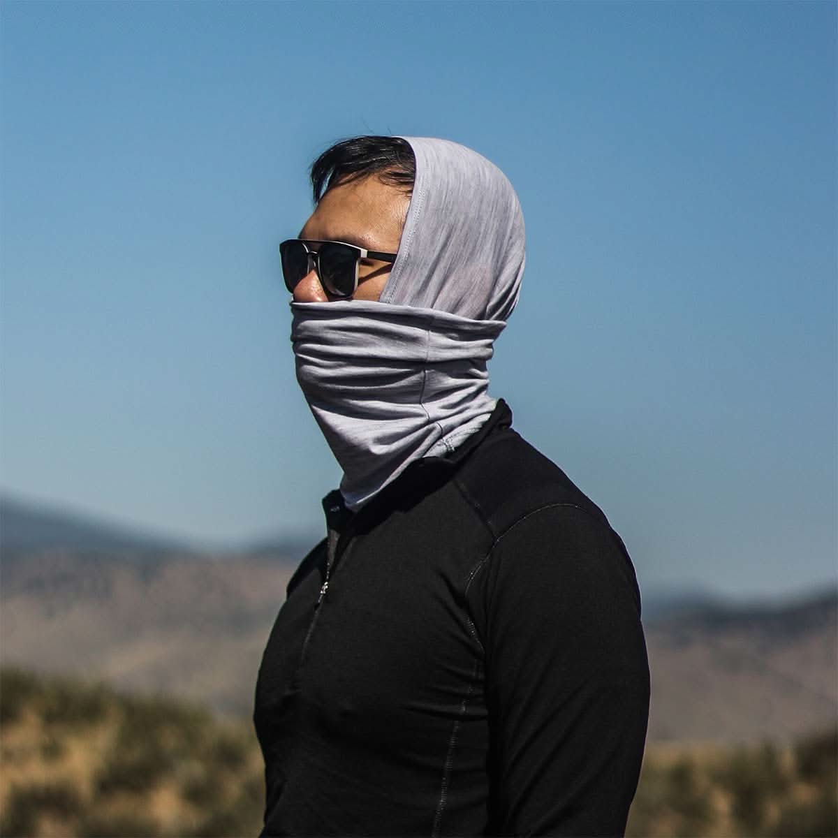 Microweight Wool Neck Gaiter Multiclava - Woolverino - Osadia Concept Store