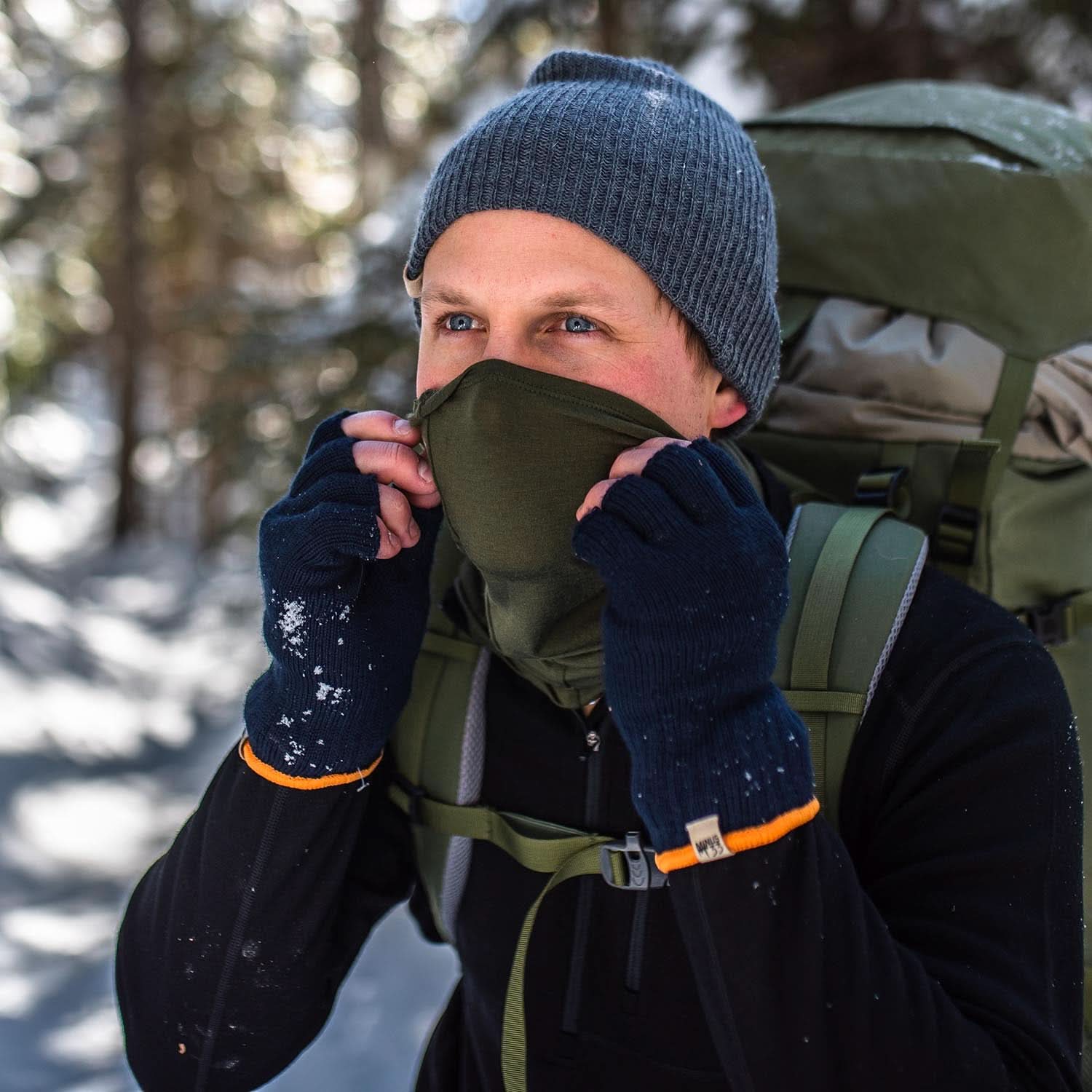 Microweight Wool Neck Gaiter Multiclava - Woolverino - Osadia Concept Store