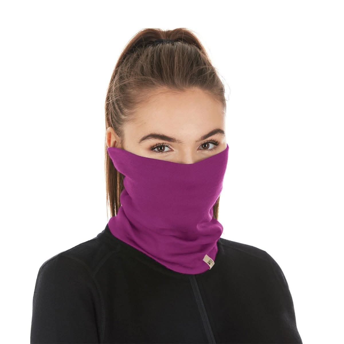 Midweight Wool Neck Gaiter - 100% Merino Wool - Osadia Concept Store