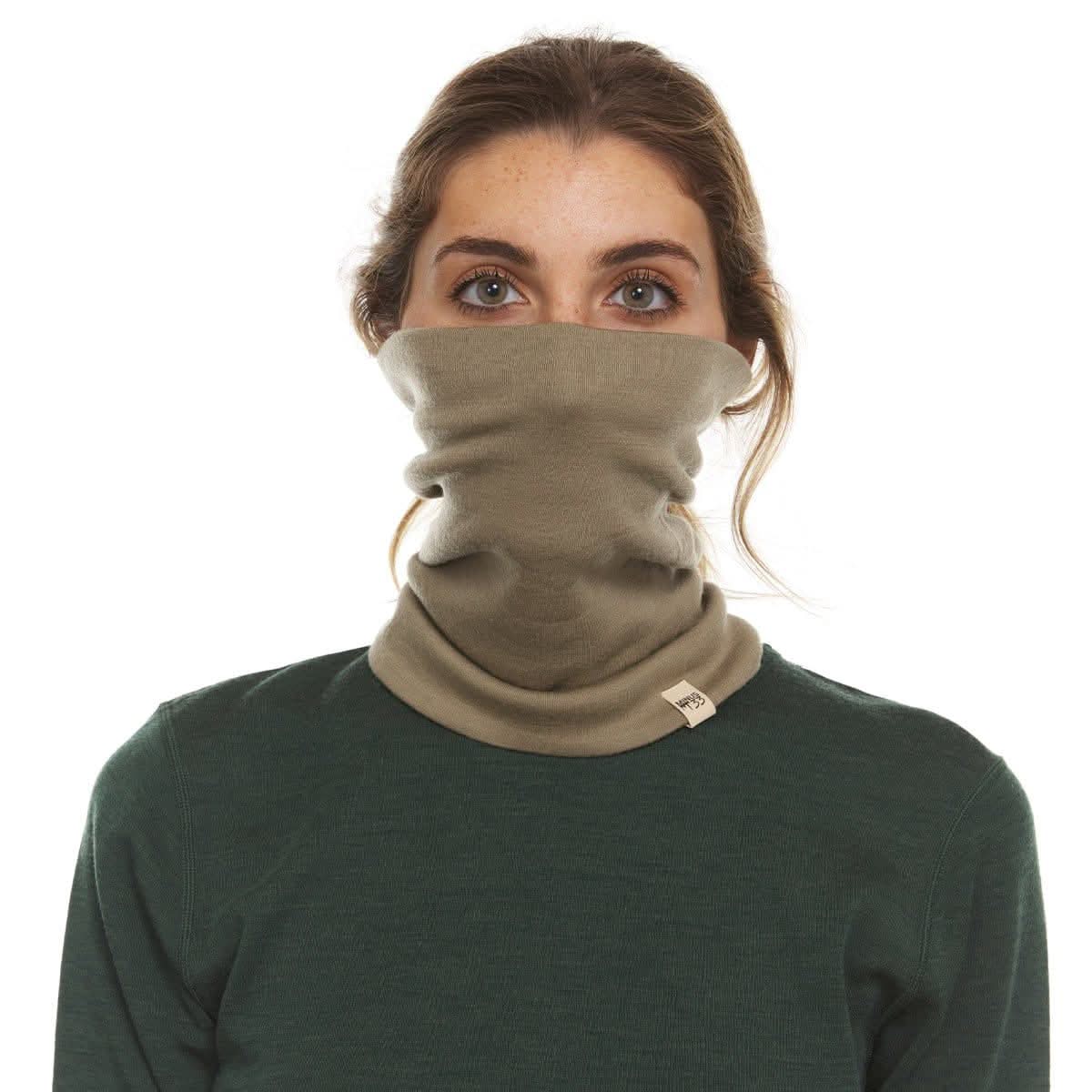 Midweight Wool Neck Gaiter - 100% Merino Wool - Osadia Concept Store