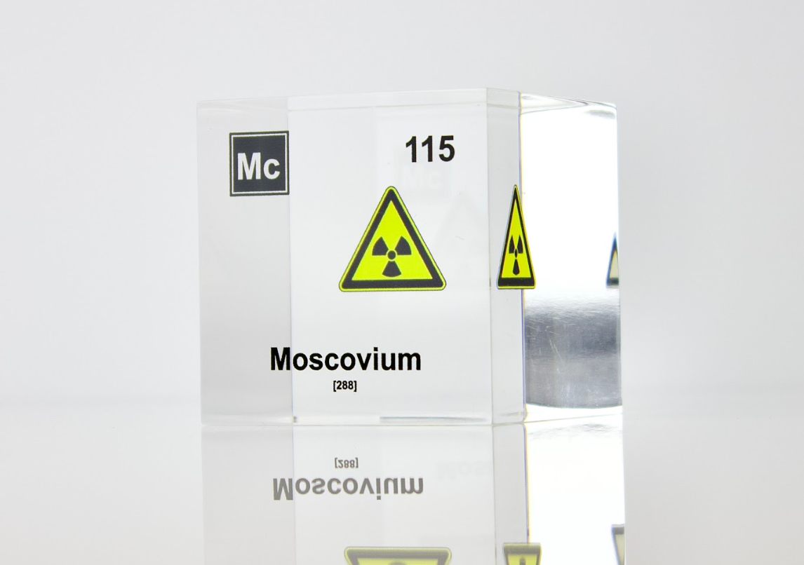 Moscovium Cube Element