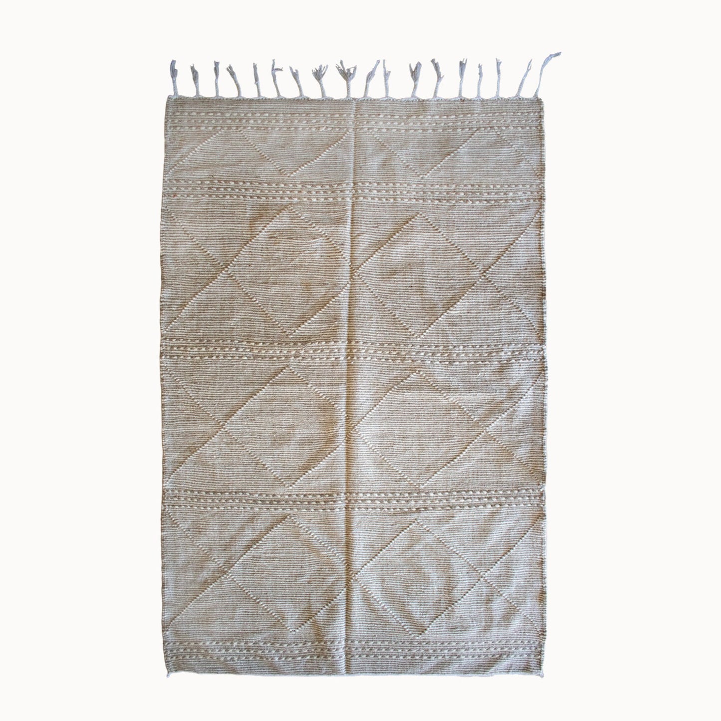 Kate Contemporary Moroccan Flatweave Kilim Rug | 5'2" x 7’10”