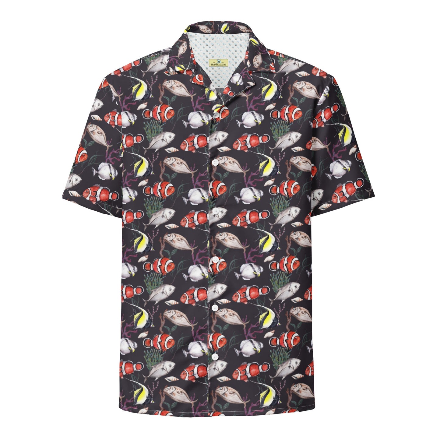 Murky Reef Tropical Saltwater Fish Hawaiian Shirt
