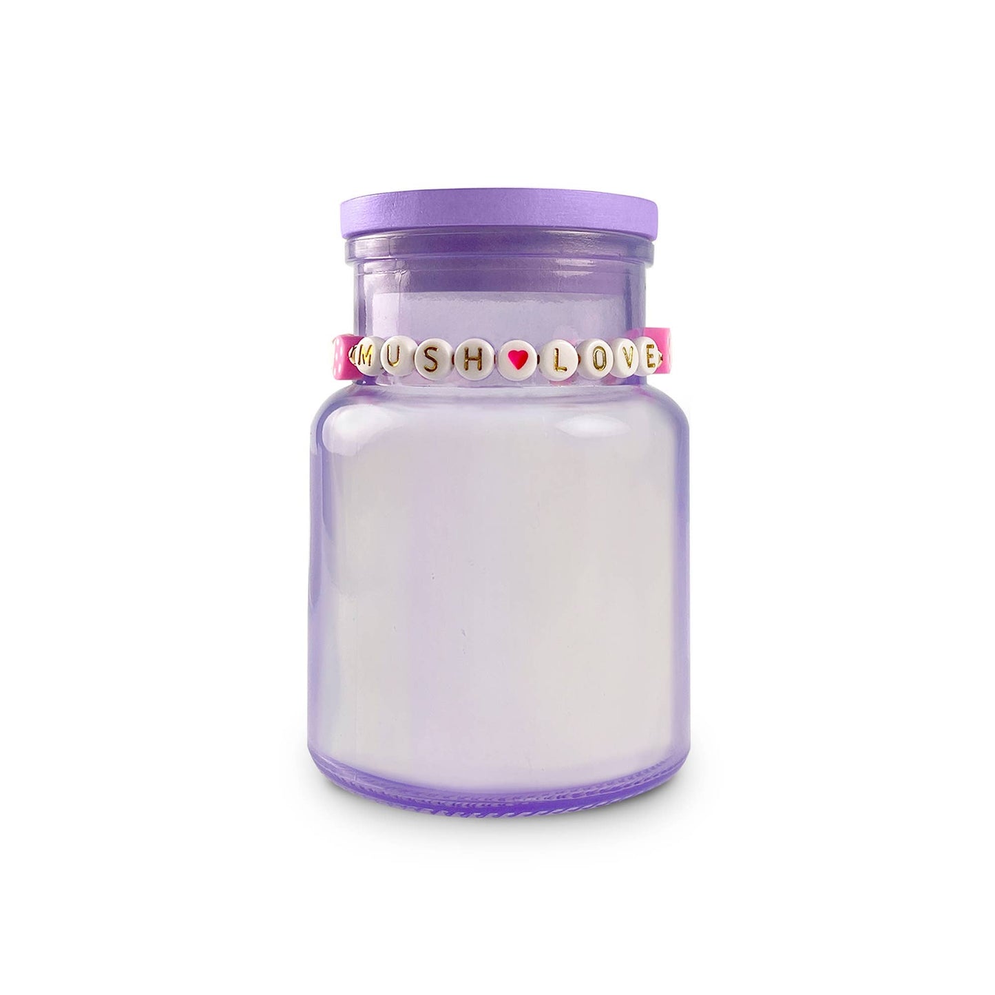 Best Friend Gift Candle & Friendship Bracelet Set - 4 Colors and Phrases