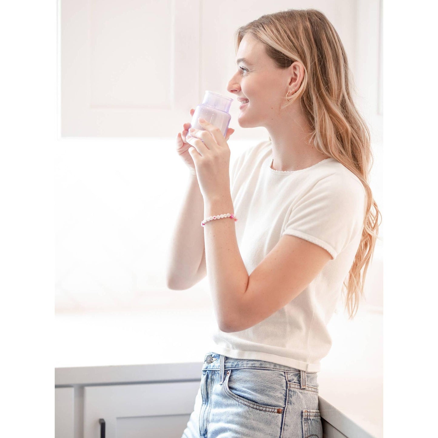 Best Friend Gift Candle & Friendship Bracelet Set - 4 Colors and Phrases