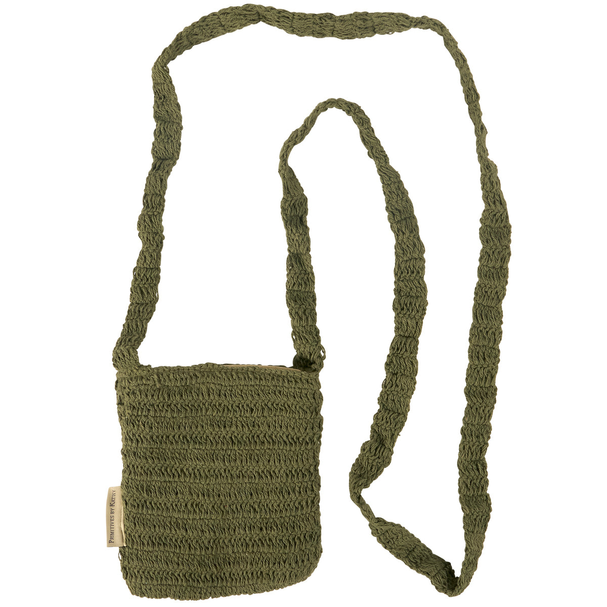Mushroom Crossbody Bag | Cotton Shoulder Sling Handbag | 6.5" x 8"