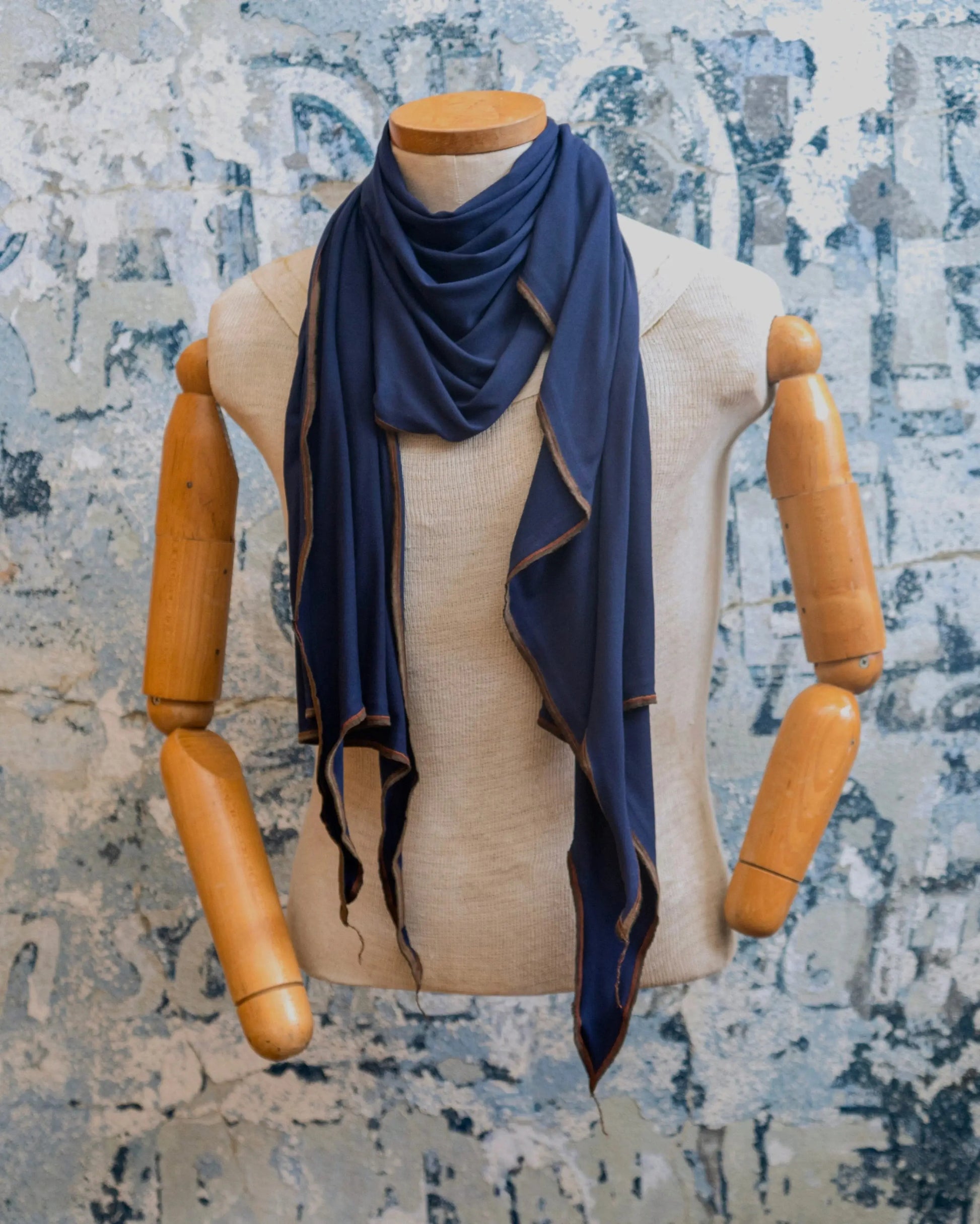 Navy Snuggles Scarf - Osadia Concept Store