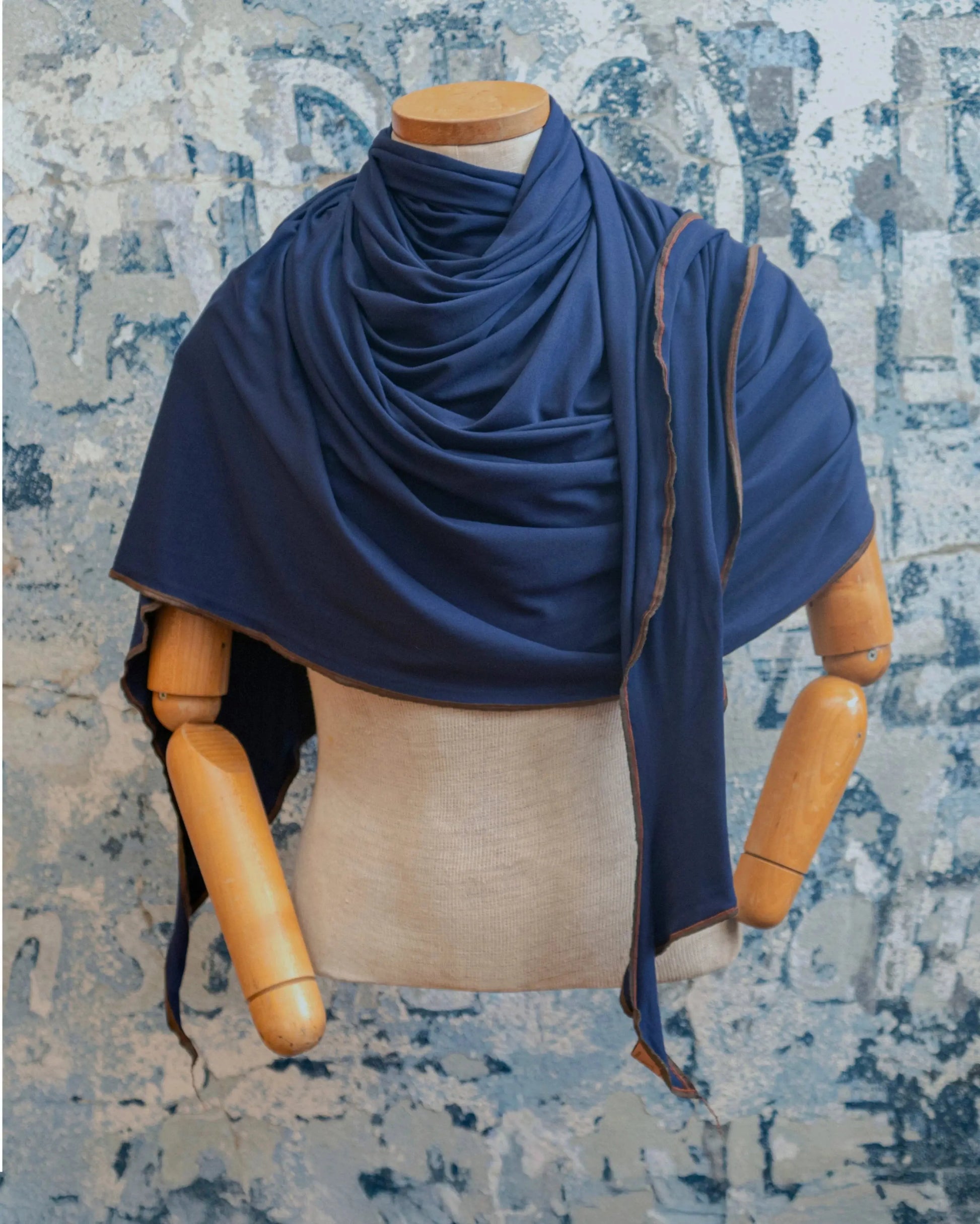 Navy Snuggles Scarf - Osadia Concept Store