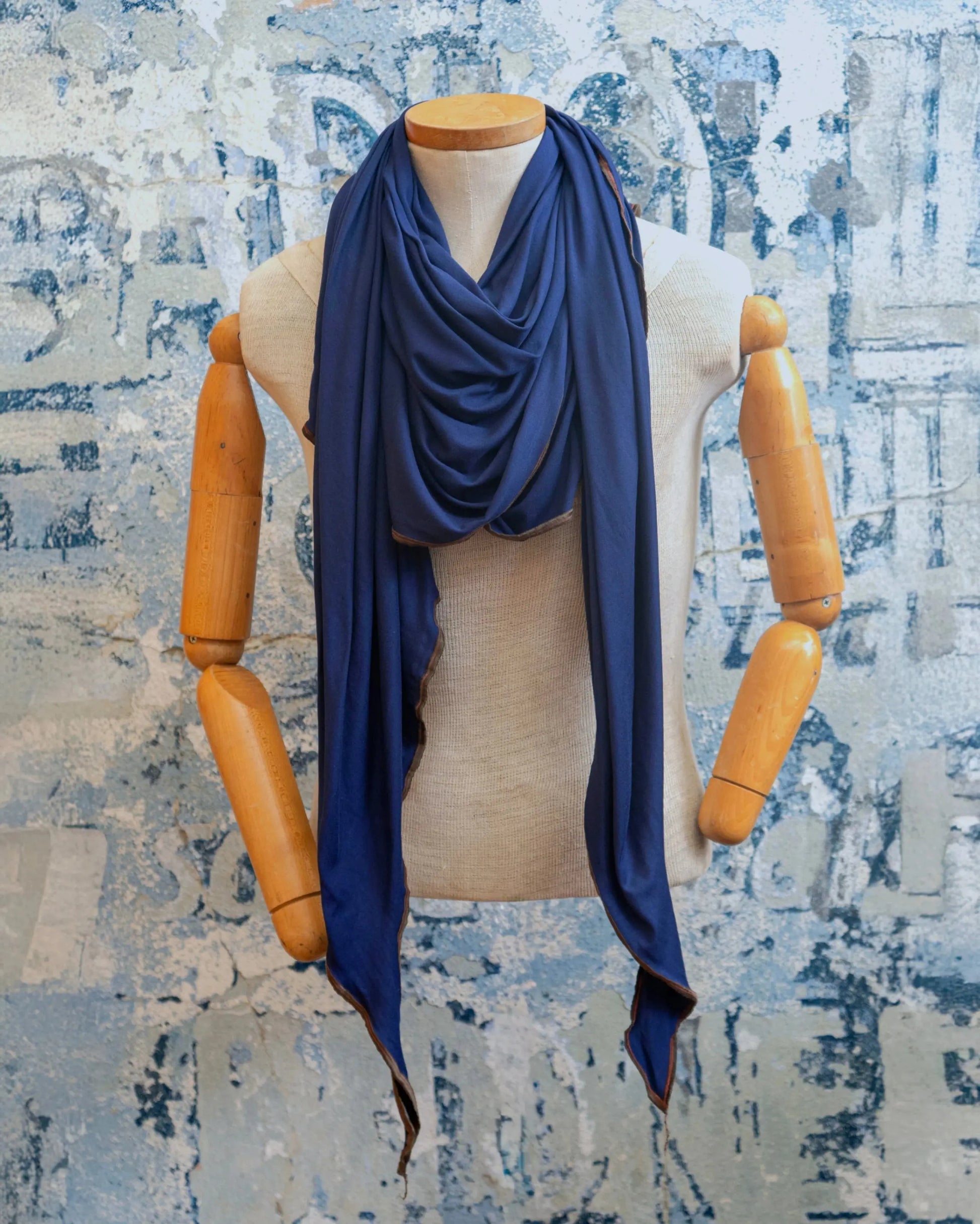 Navy Snuggles Scarf - Osadia Concept Store