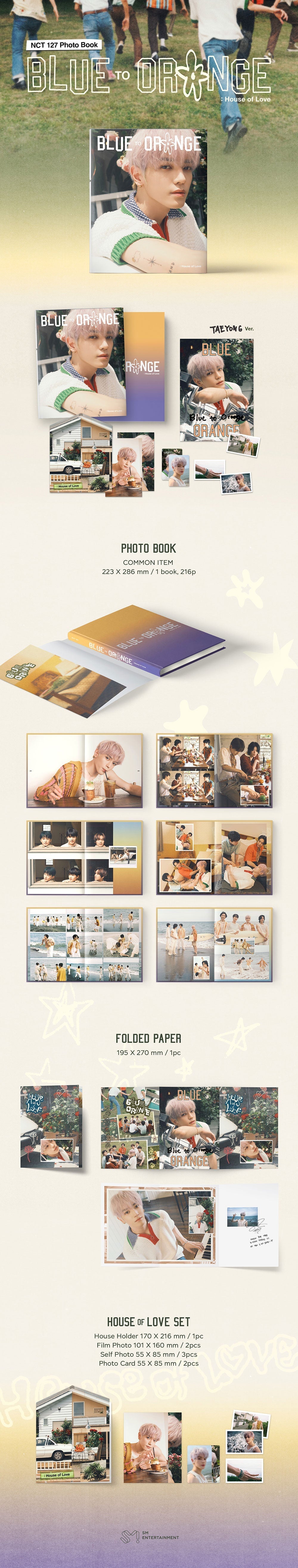 NCT127 - Blue To Orange House Of Love Photobook