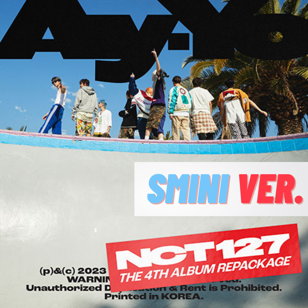 NCT 127 4th Full Repackage Album - Ay Yo (Smini Ver)