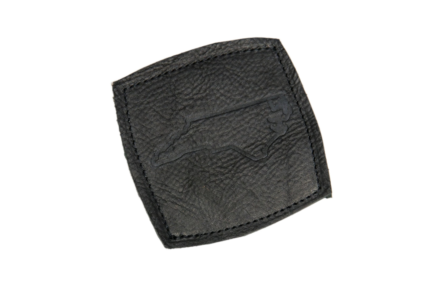 Leather Coasters with NC Stamp