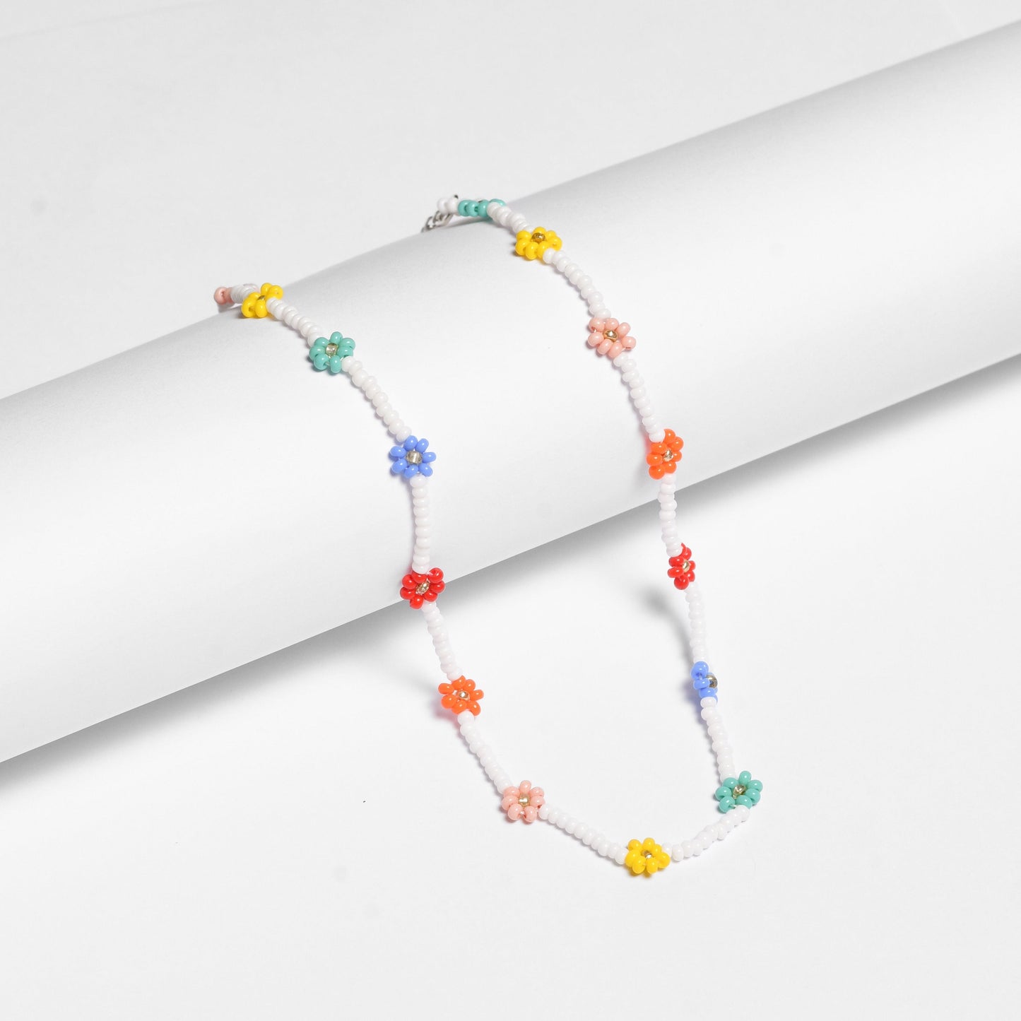 Daisy Seed Bead Choker - Guatemala - Osadia Concept Store