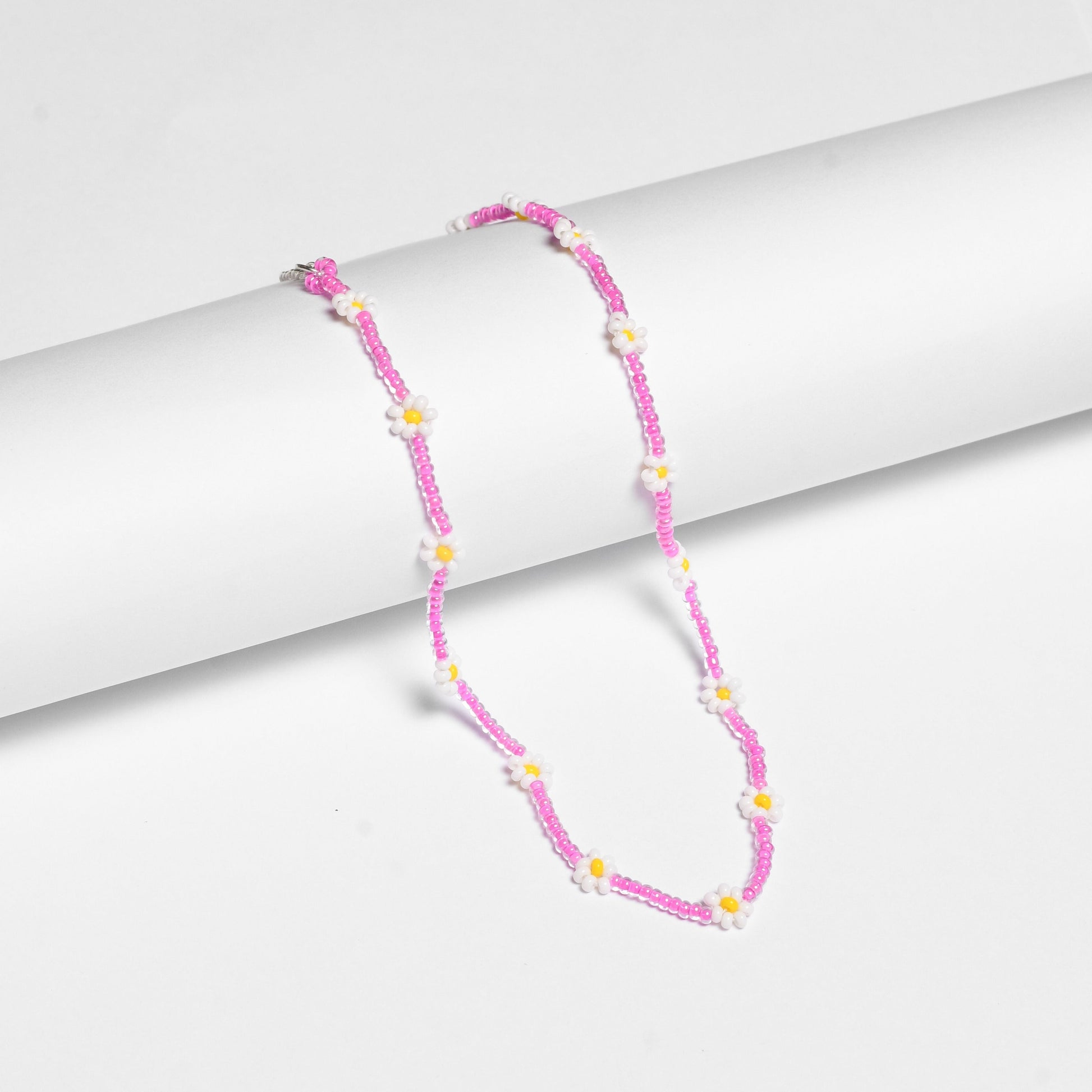 Daisy Seed Bead Choker - Guatemala - Osadia Concept Store