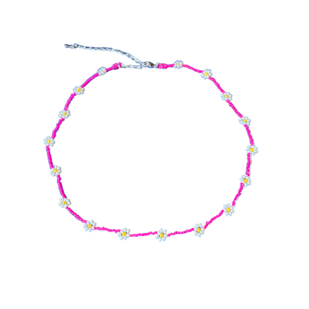 Daisy Seed Bead Choker - Guatemala - Osadia Concept Store