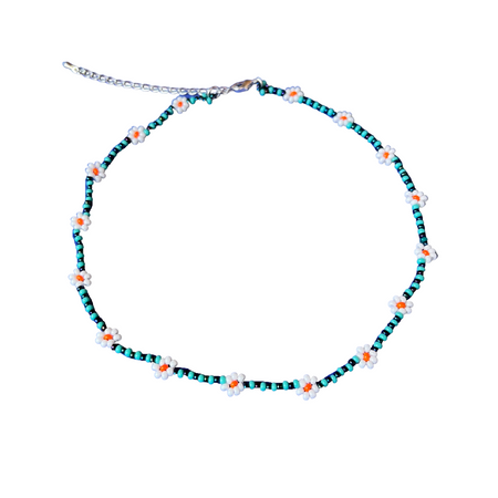 Daisy Seed Bead Choker - Guatemala - Osadia Concept Store