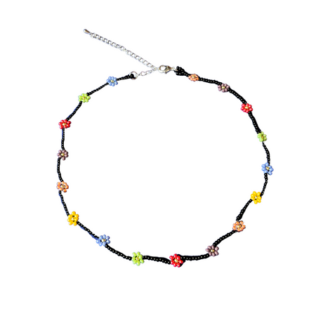 Daisy Seed Bead Choker - Guatemala - Osadia Concept Store