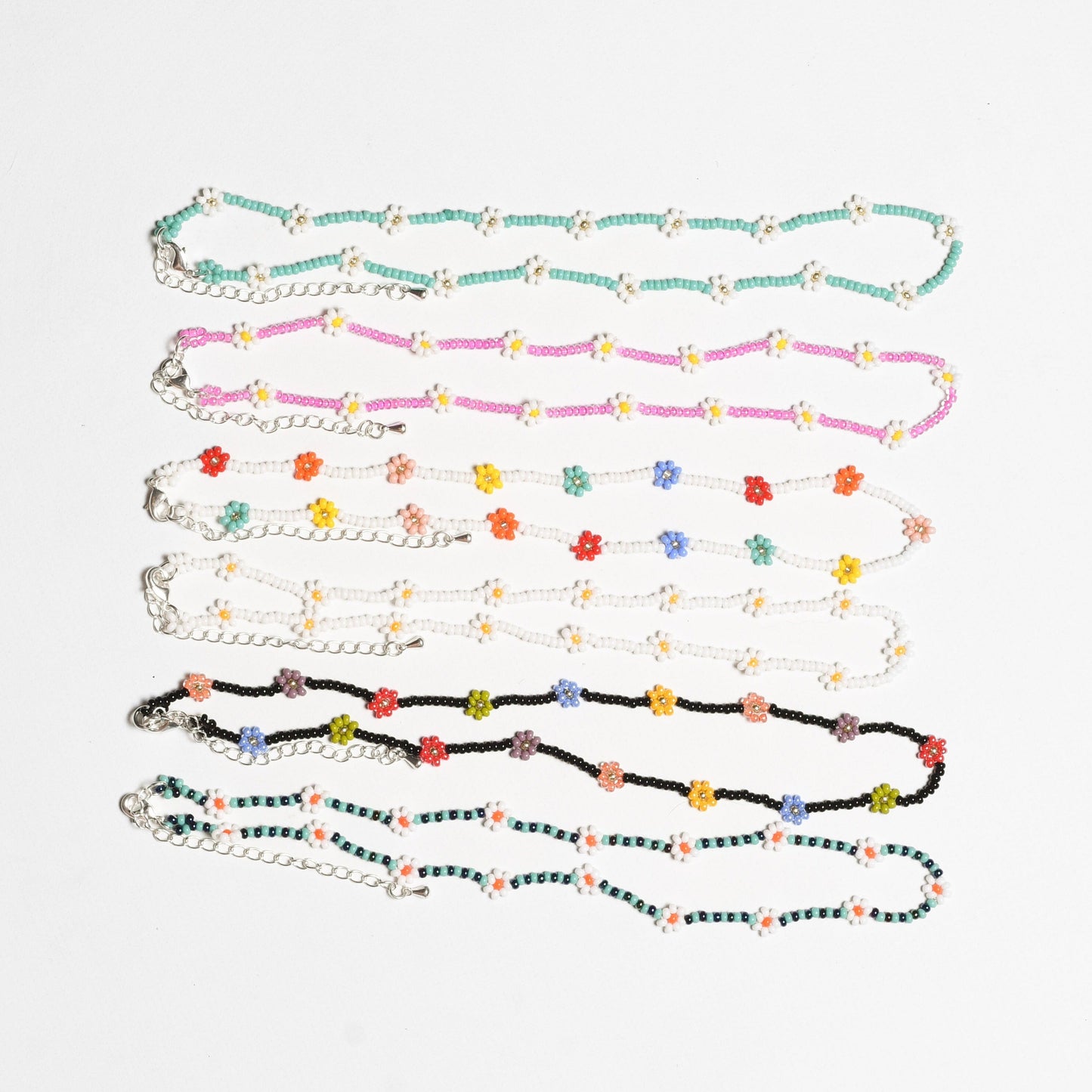 Daisy Seed Bead Choker - Guatemala - Osadia Concept Store