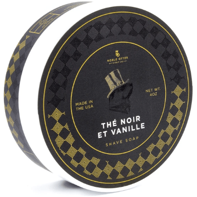 Noble Otter Soap Co. The Noir Et Vanille Shaving Collection