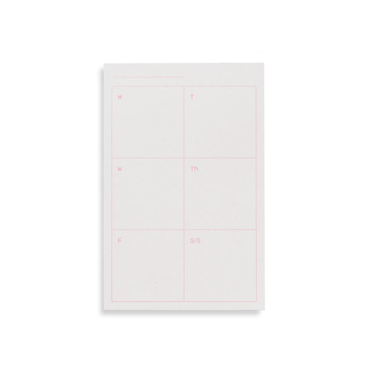 Square Weekly Pad