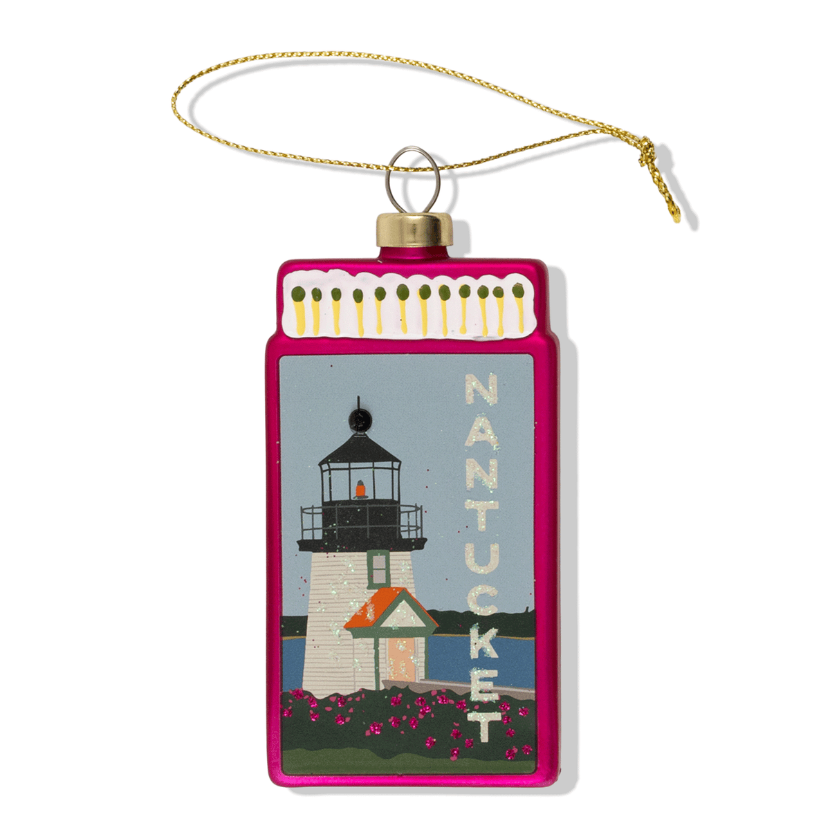 Matchbook Ornament - Nantucket