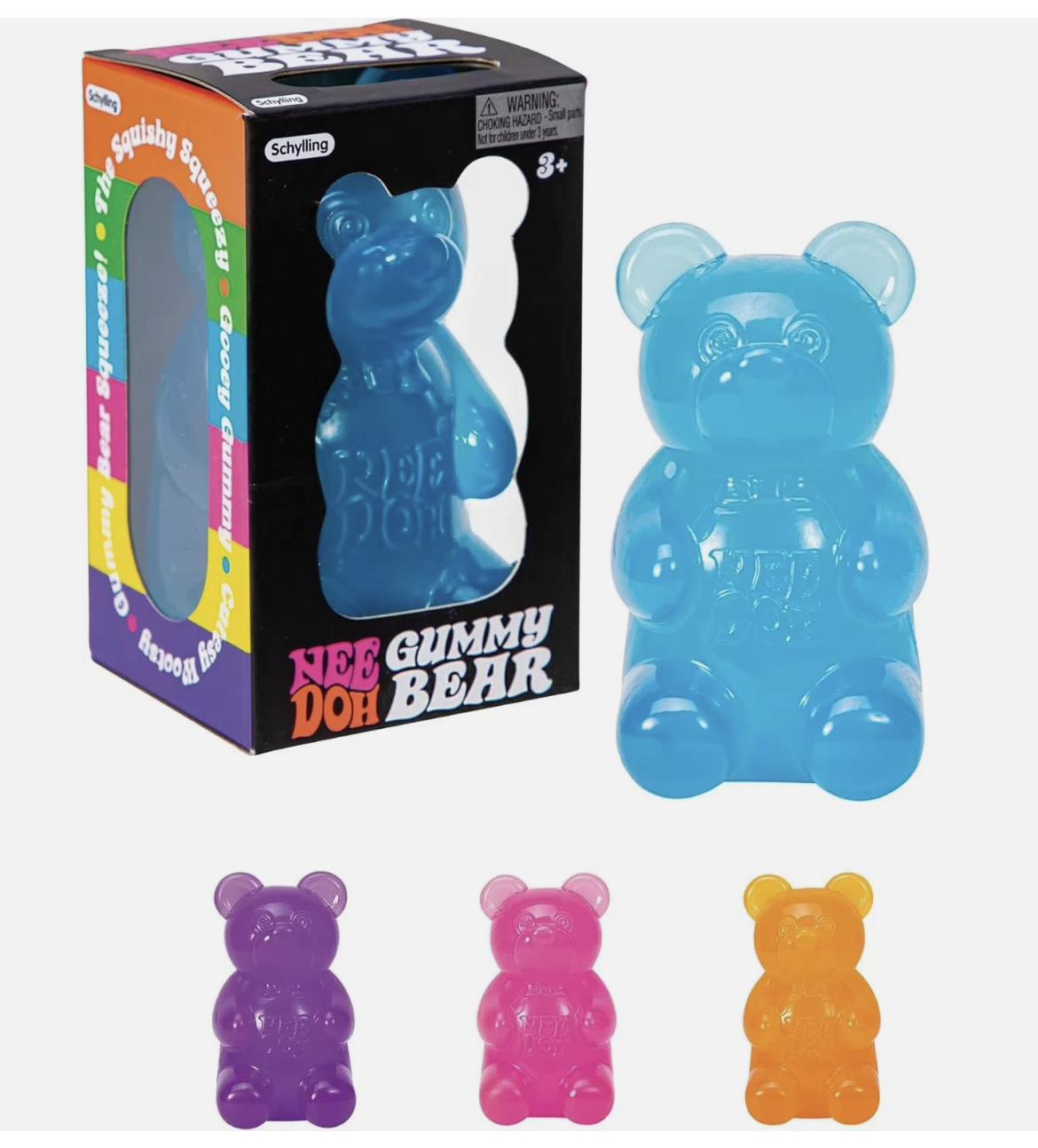 NeeDoh Gummy Bear Squishy